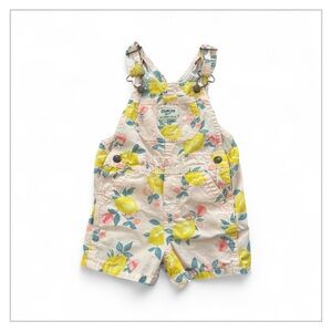 OSHKOSH lemon 🍋 overalls 18 Months